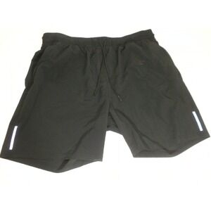 2Xist Shorts Mens XL Black Gym Athletic Running Reflective Pockets